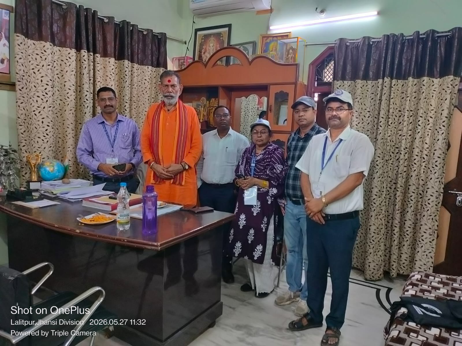 जनगणना-2027 के प्रथम चरण का नगर पालिका अधिशासी अधिकारी दिनेश कुमार विश्वकर्मा ने लिया जायजा / राज्यमंत्री मनोहरलाल पंथ के आवास की भी की गई गणना.