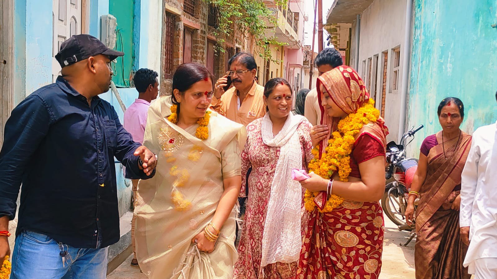 नगर पालिका अध्यक्ष सोनाली जैन अभिलाषा ने वार्ड 03 में सीसी सड़क का लोकार्पण एवं वार्ड 08 में पाँच विकास कार्यों का भूमिपूजन किया"गुणवत्ता से कोई समझौता नहीं, समयबद्ध तरीके से पूरे होंगे सभी निर्माण कार्य"
