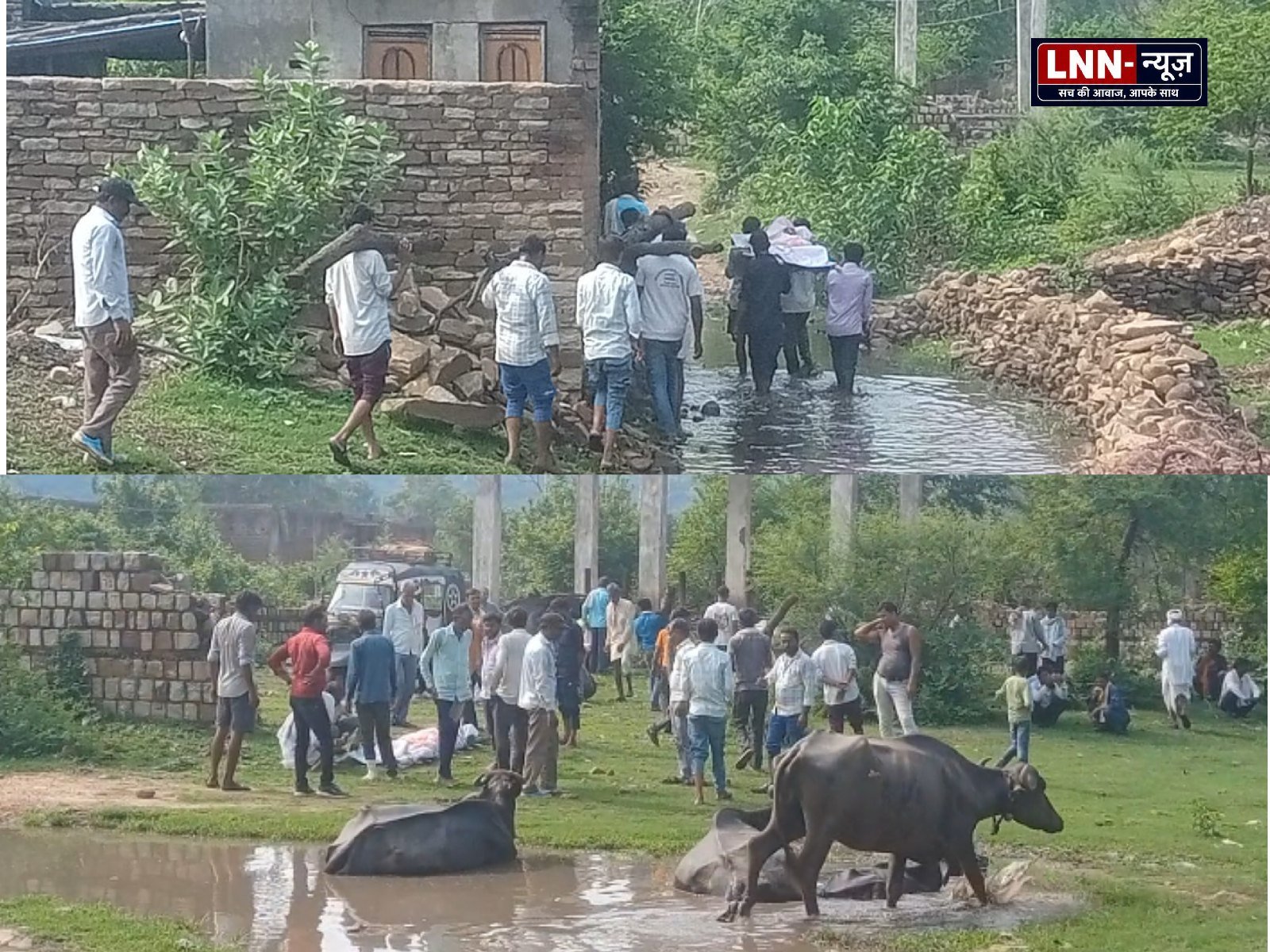 स्थानीय प्रशासन की सभी विकास कारों की  पोल खोलते हुए नजर आई कई वीडियो.