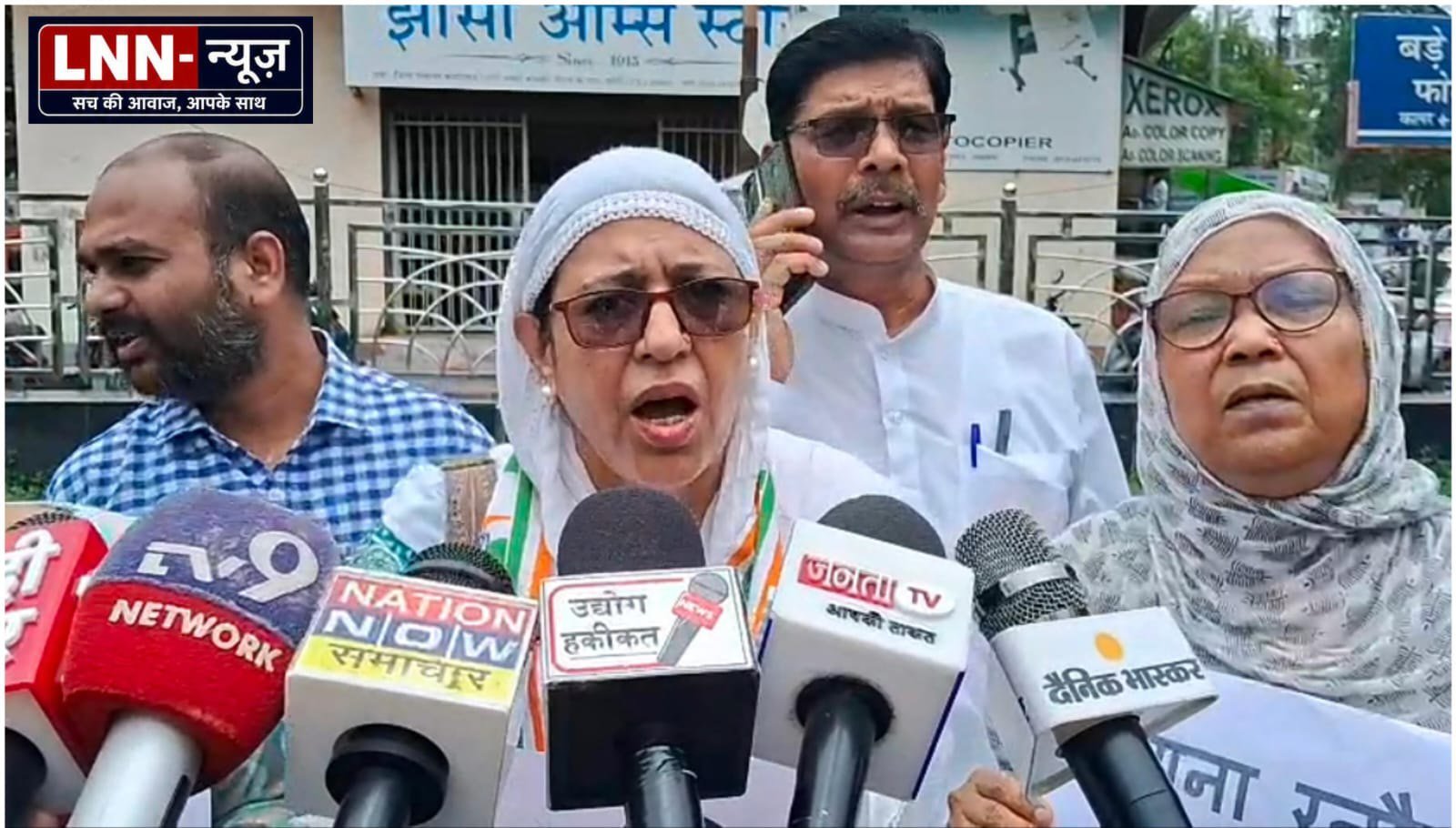 भाजपा सांसद कंगना रनौत के कथित बयान के विरोध में महिला कांग्रेस का जोरदार प्रदर्शन: