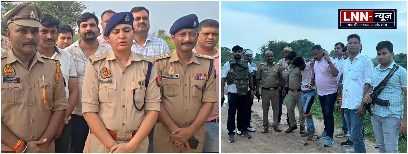 झांसी के मेड रेस्टोरेंट में हुई सनसनीखेज हत्या का खुलासा: 25 हजार का इनामी बदमाश हुसैन उर्फ खड्डा को पुलिस ने मुठभेड़ के दौरान गिरफ्तार.