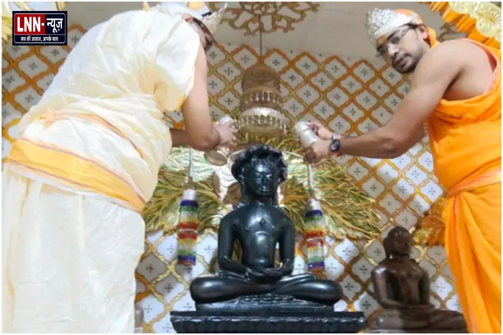 पार्श्वनाथ भगवान का मोक्ष कल्याणक महोत्सव श्रद्धा और भक्ति के साथ मनाया