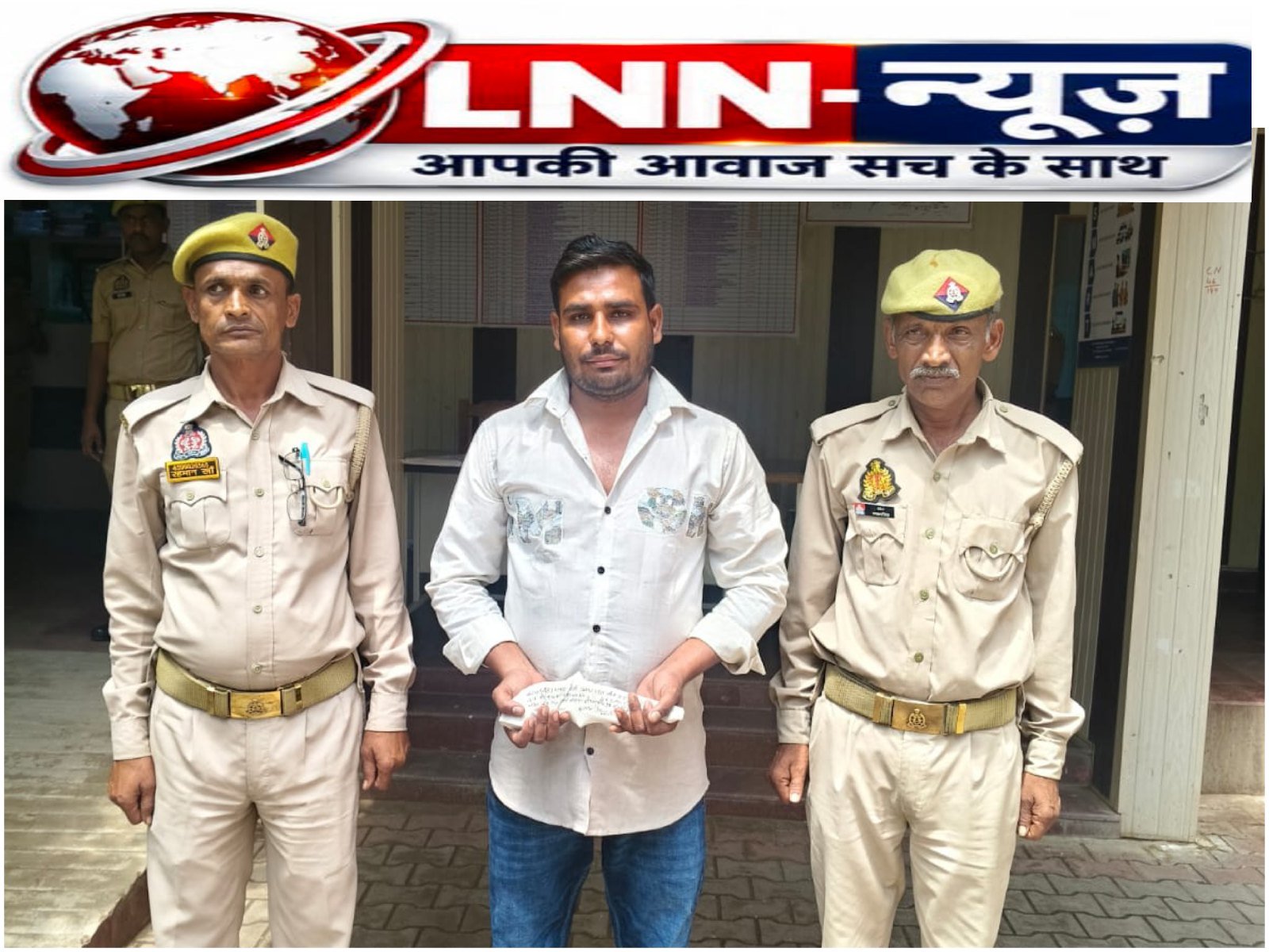 ललितपुर: कोतवाली पुलिस ने अवैध तमंचे और कारतूस के साथ एक युवक को किया गिरफ्तार